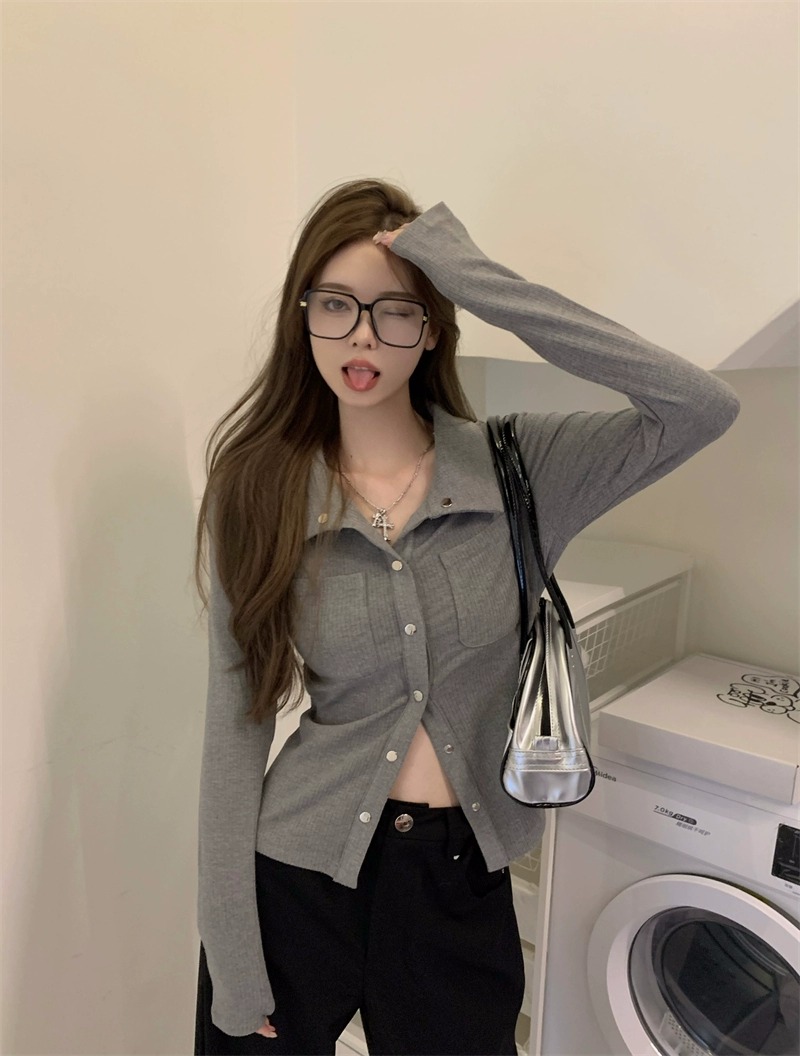 Temperament bottoming shirt Korean style tops for women