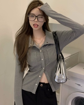 Temperament bottoming shirt Korean style tops for women