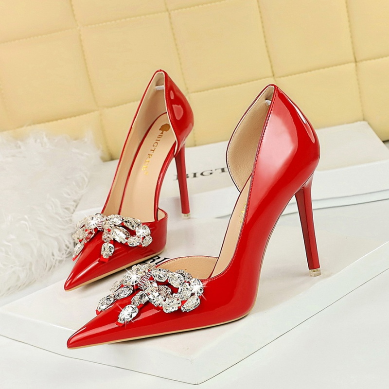 European style banquet high-heeled shoes for women