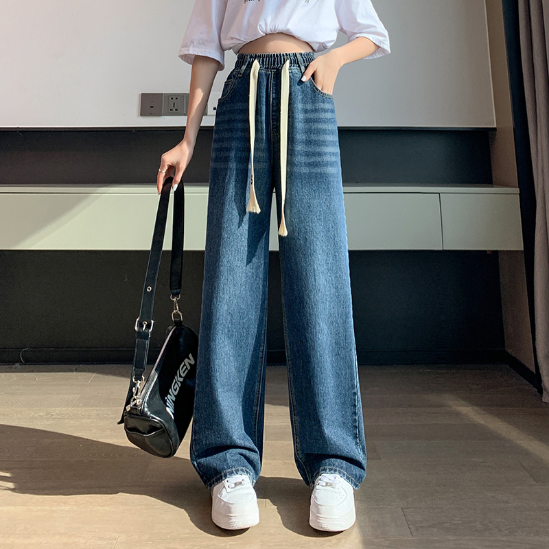 All-match mopping pants slim long pants for women