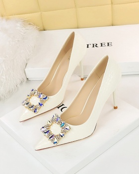 European style slim shoes high-heeled high-heeled shoes for women
