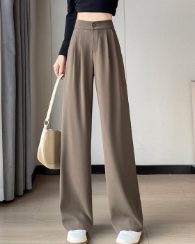 Straight casual pants slim suit pants for women