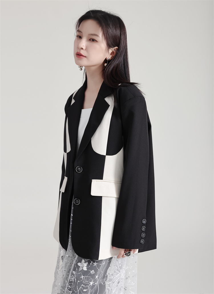 Casual coat loose business suit for women