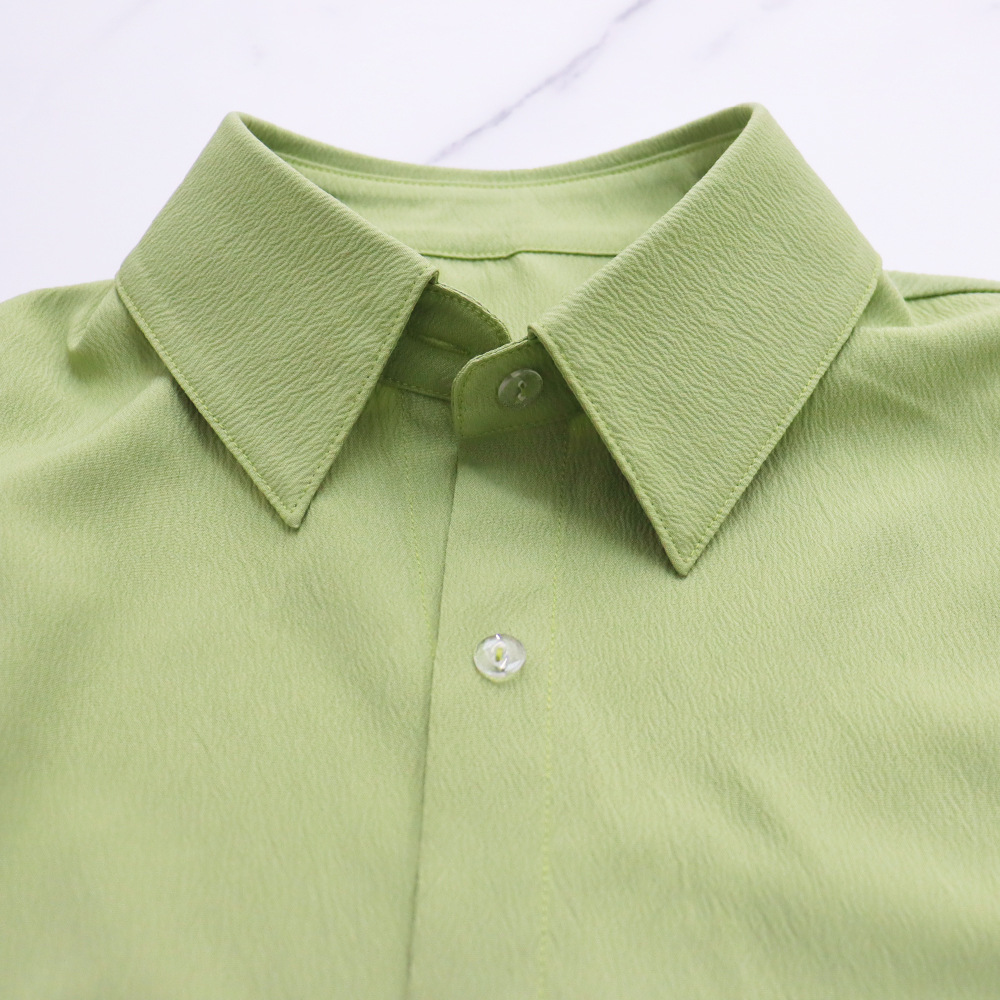 Casual simple cardigan summer shirt 2pcs set