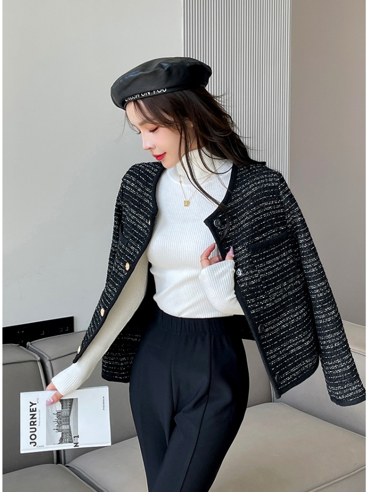 Short cardigan fashion and elegant coat for women