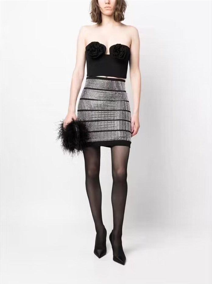 Ladies European style short skirt nightclub skirt for women