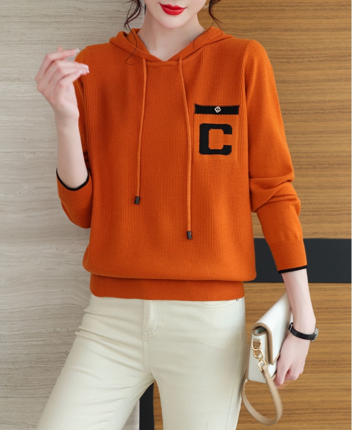 Thin Western style hoodie sports tops for women