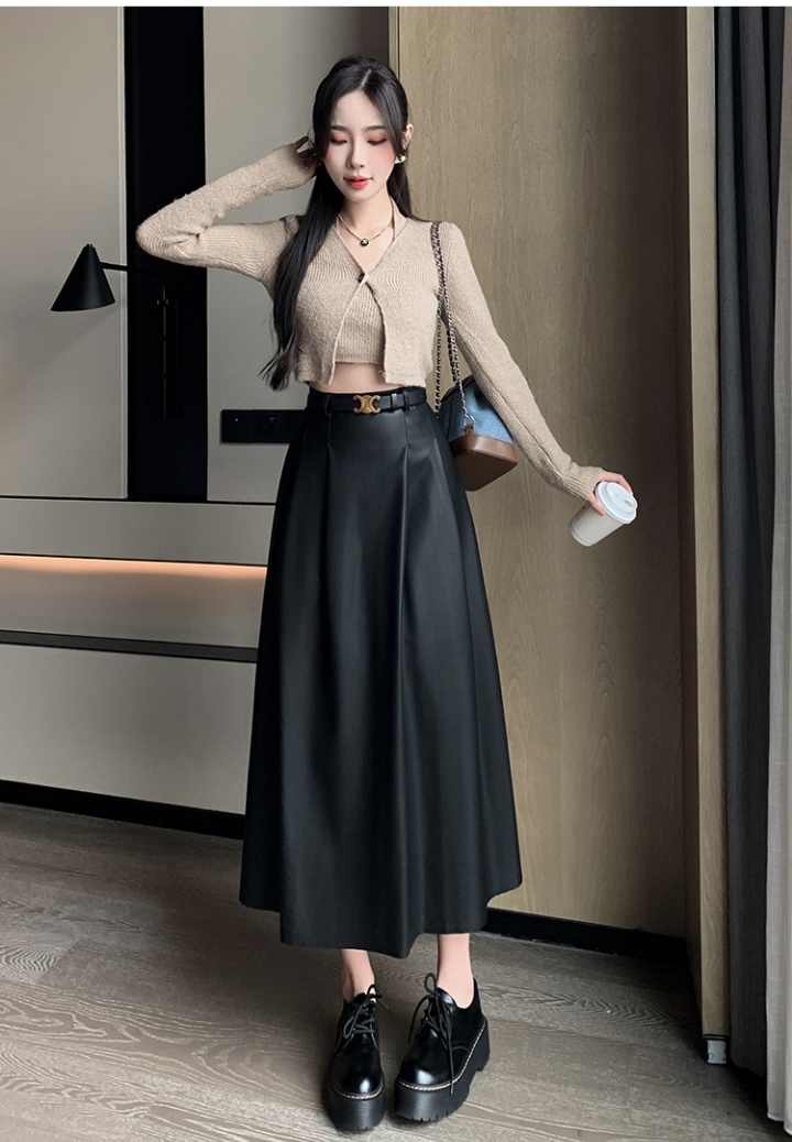 Slim skirt high waist long dress for women