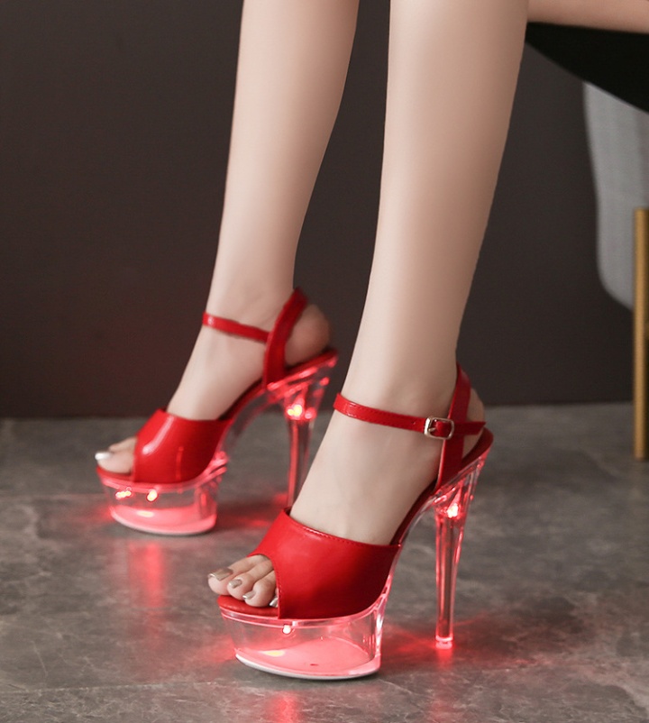 European style high-heeled shoes nightclub shoes for women