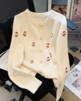 Embroidery jacket art cardigan for women