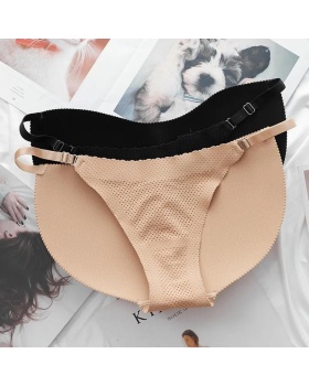 Low-waist sexy briefs invisible hip lifting pad for women