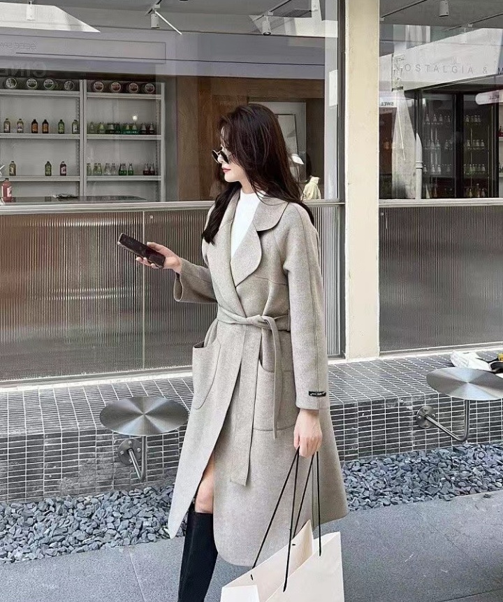 Autumn and winter coat fashion woolen coat for women