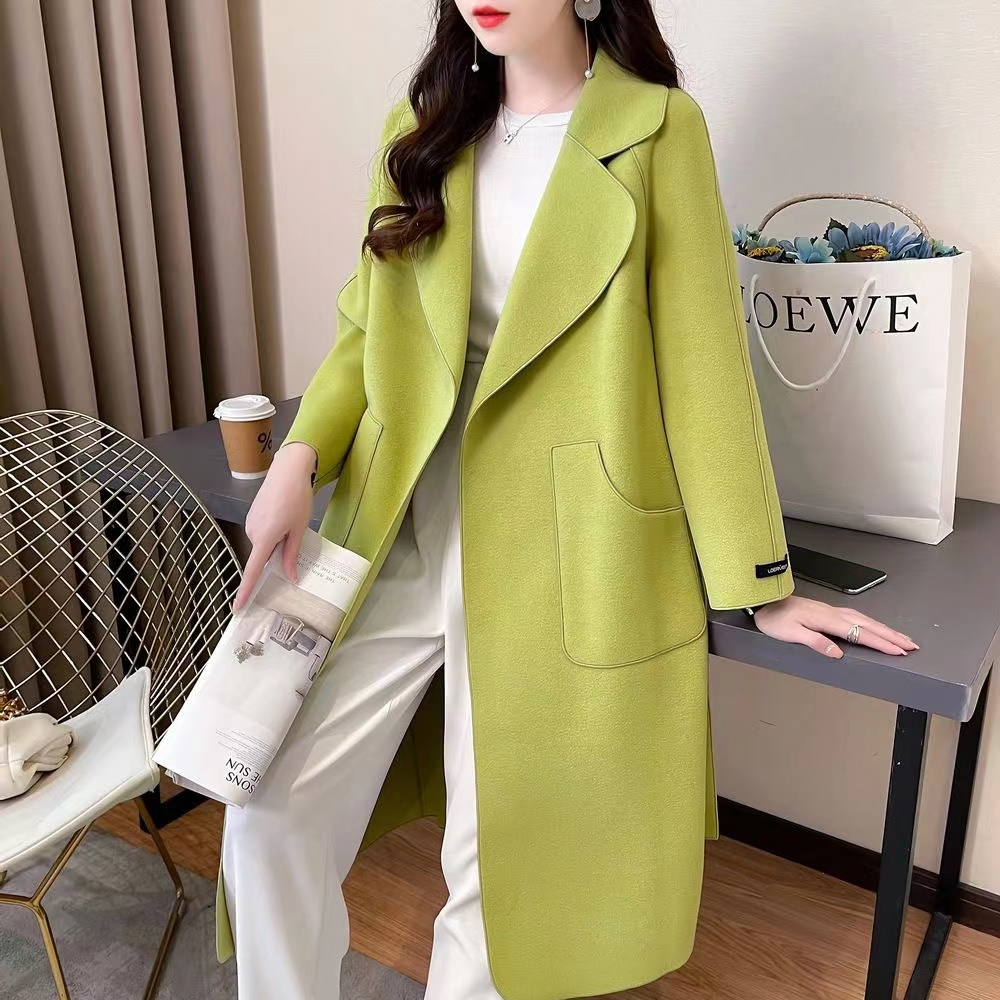 Autumn and winter coat fashion woolen coat for women