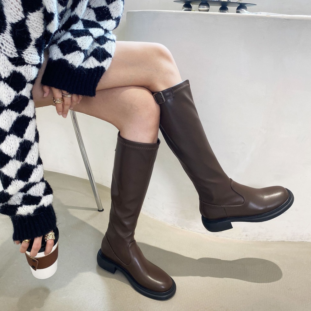 Light board fashion boots Korean style thigh boots
