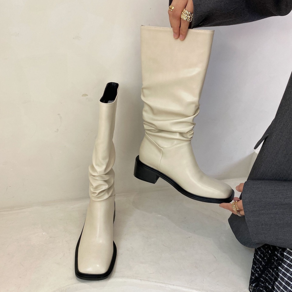 Fashion Korean style boots fold women's boots for women
