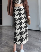 Package hip knitted long Korean style Casual skirt