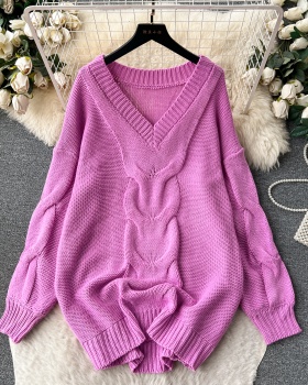 Sweet autumn and winter tops loose sweater for women