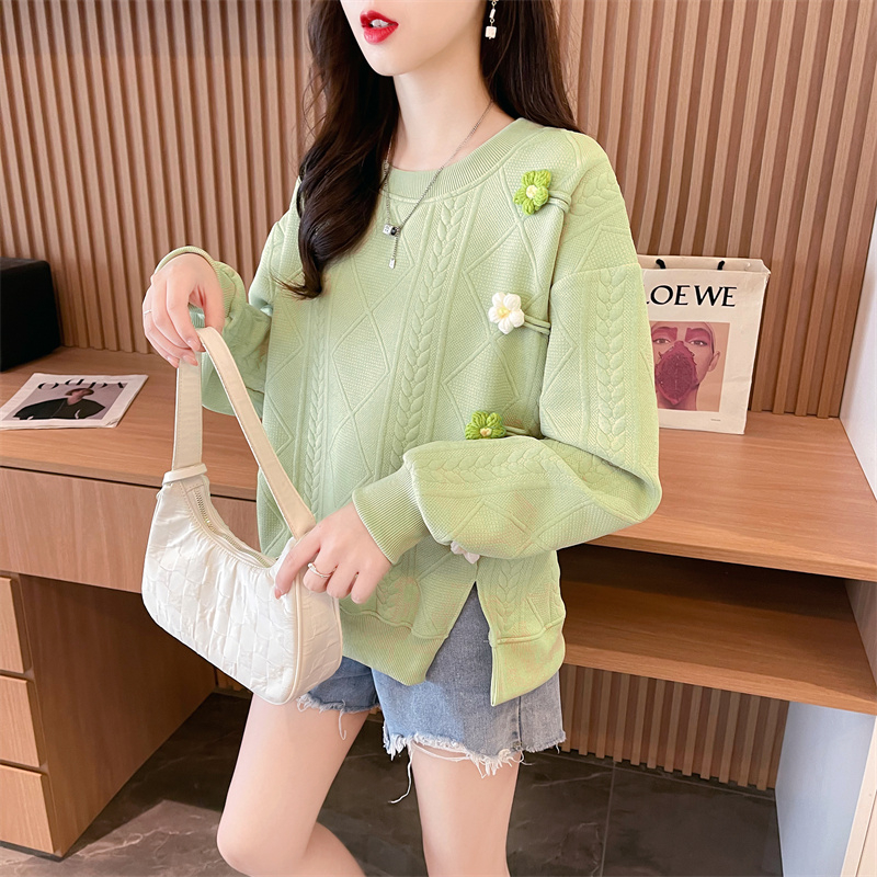 Conventional tops loose hoodie for women