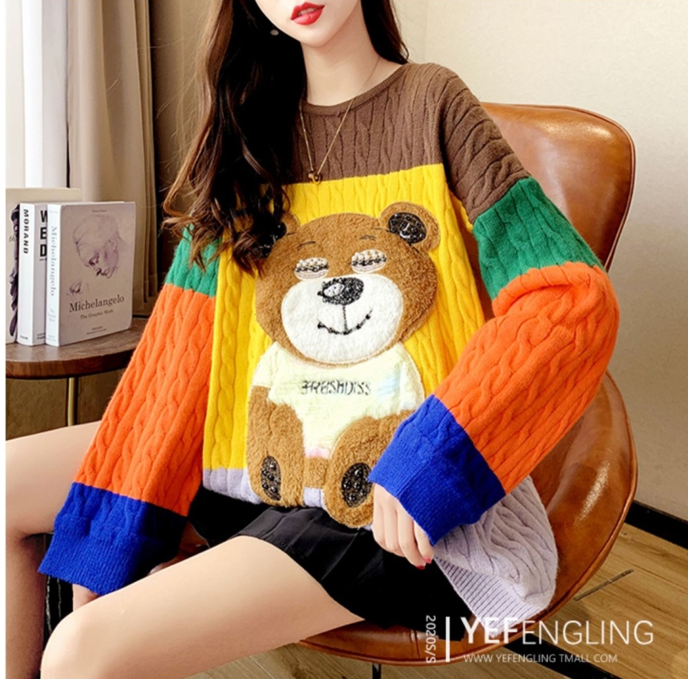 Mixed colors cubs tops quality sweater