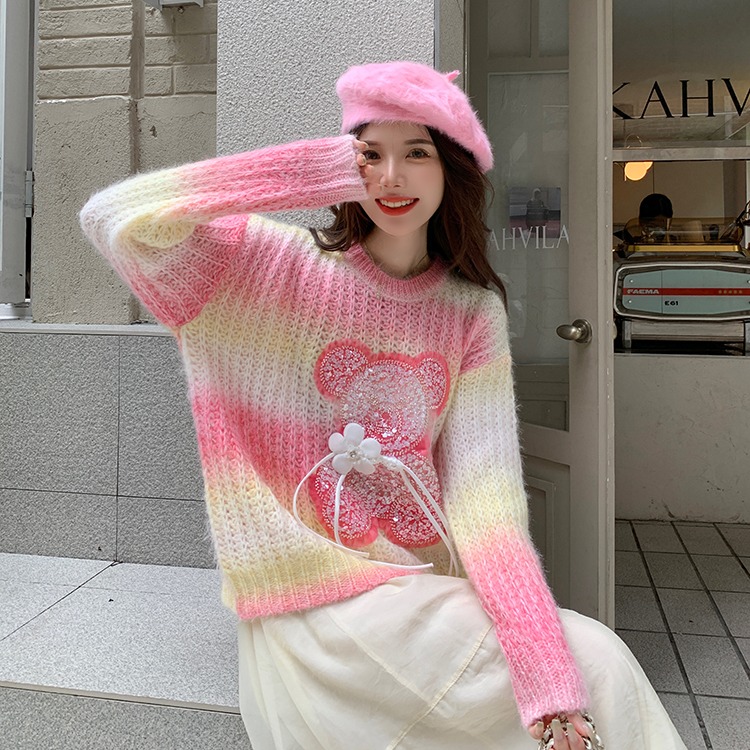 Autumn and winter refreshing tops quality sweater