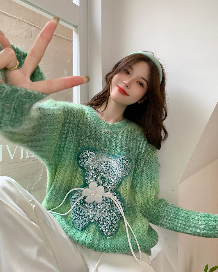 Autumn and winter refreshing tops quality sweater