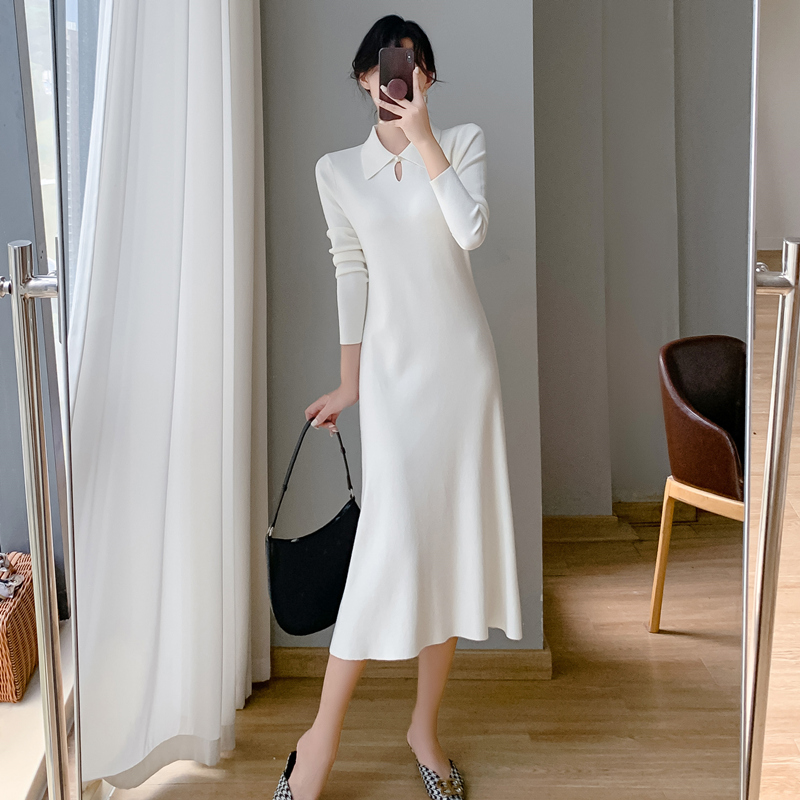 Inside the ride dress bottoming sweater dress for women