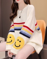 Autumn and winter retro sweater lazy tops for women