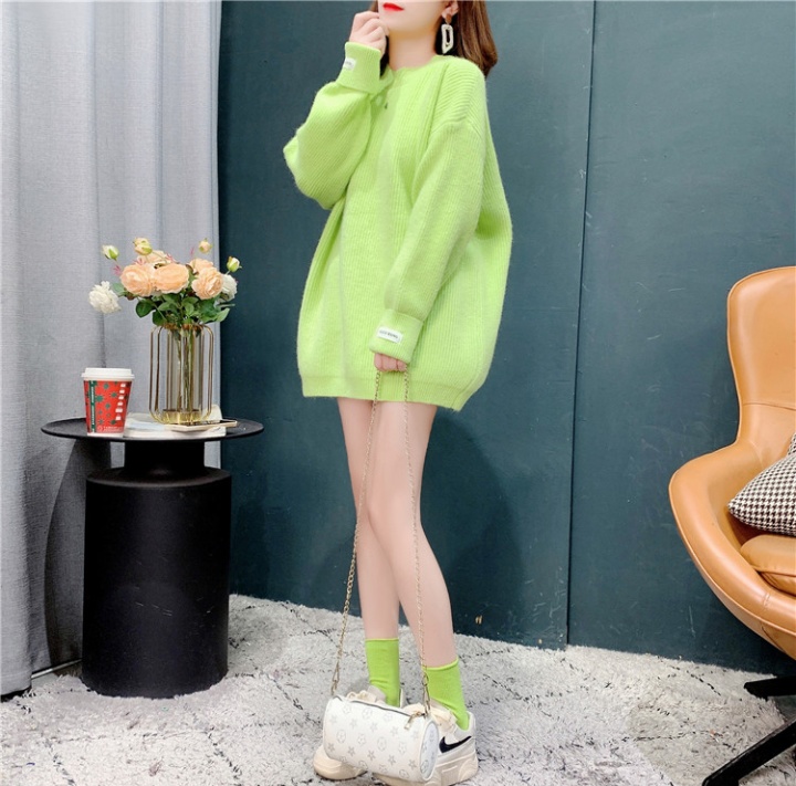 Korean style Western style sweater knitted lazy tops