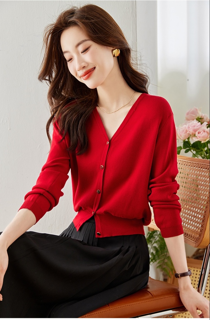 France style autumn coat commuting cardigan for women