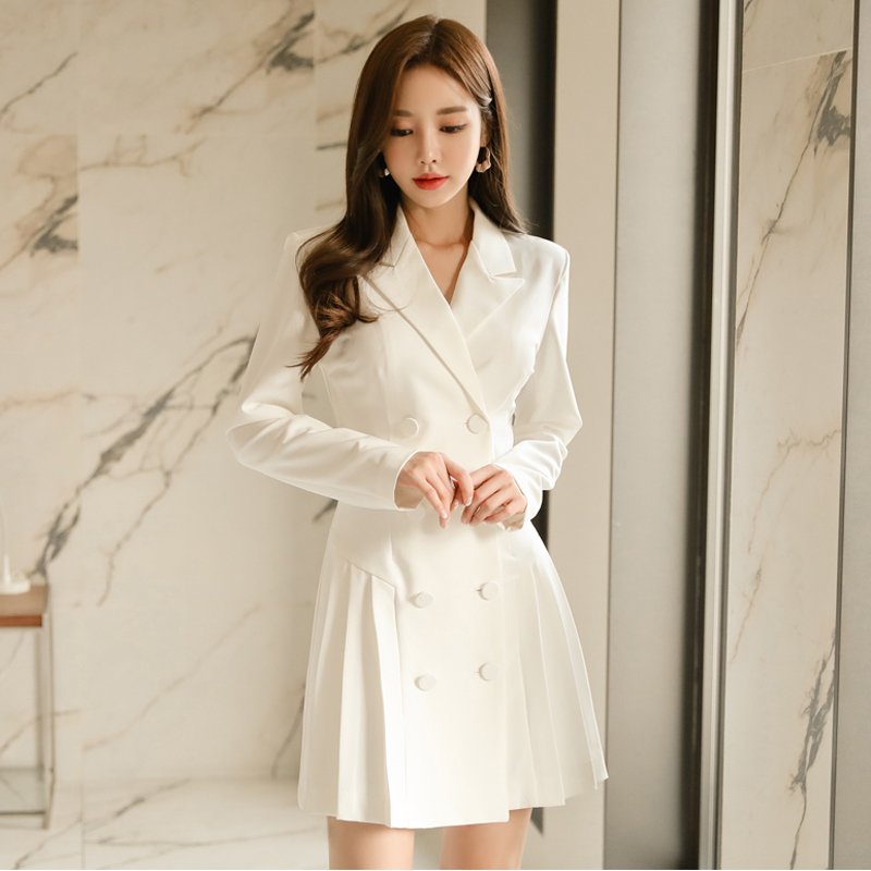 Sexy temperament dress autumn and winter business suit