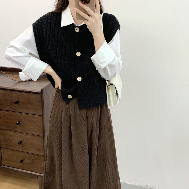 Twist cardigan autumn and winter tops for women