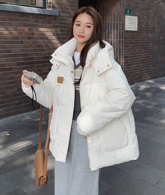 Down bread clothing winter cotton coat for women