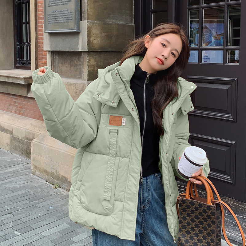 Down bread clothing winter cotton coat for women