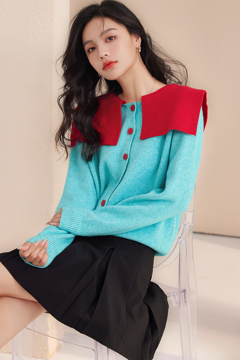 All-match loose cardigan niche tops for women