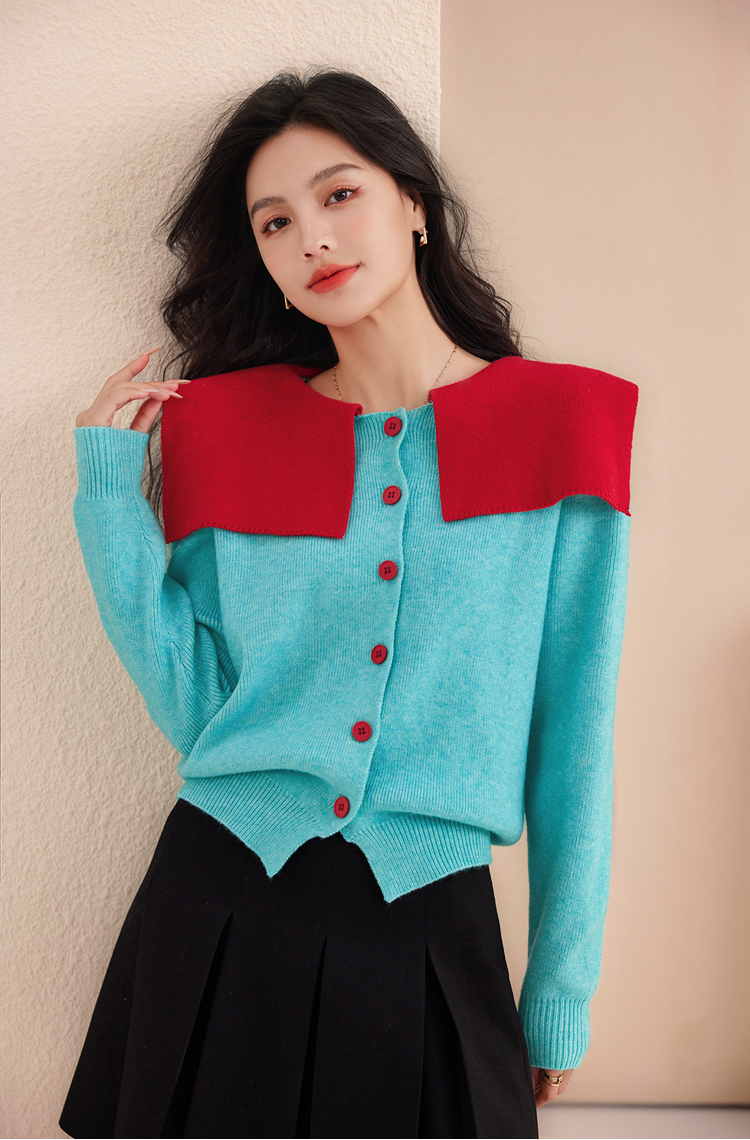 All-match loose cardigan niche tops for women