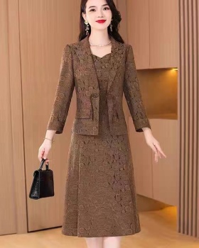Spring and autumn dress 2pcs set for women