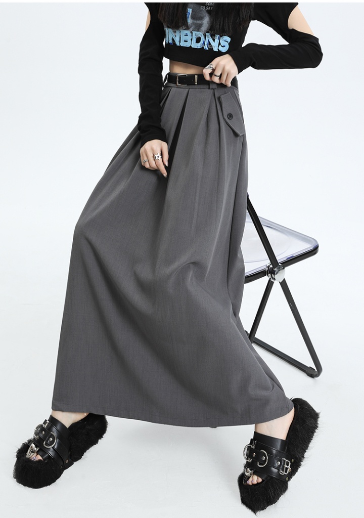 Autumn skirt pleated business suit for women