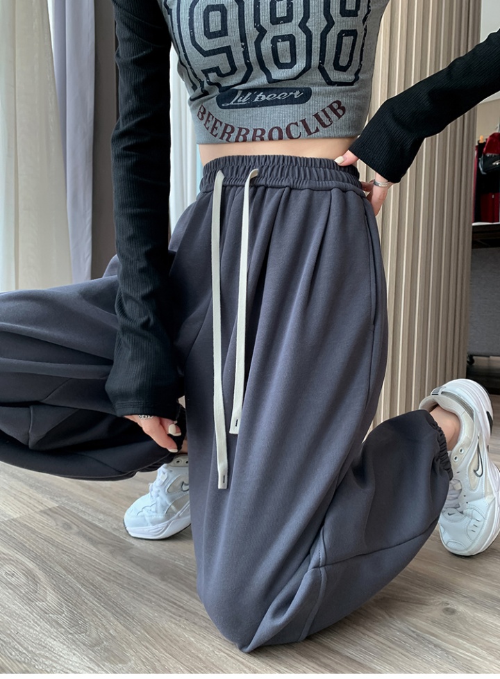 Winter all-match sweatpants Casual harem pants