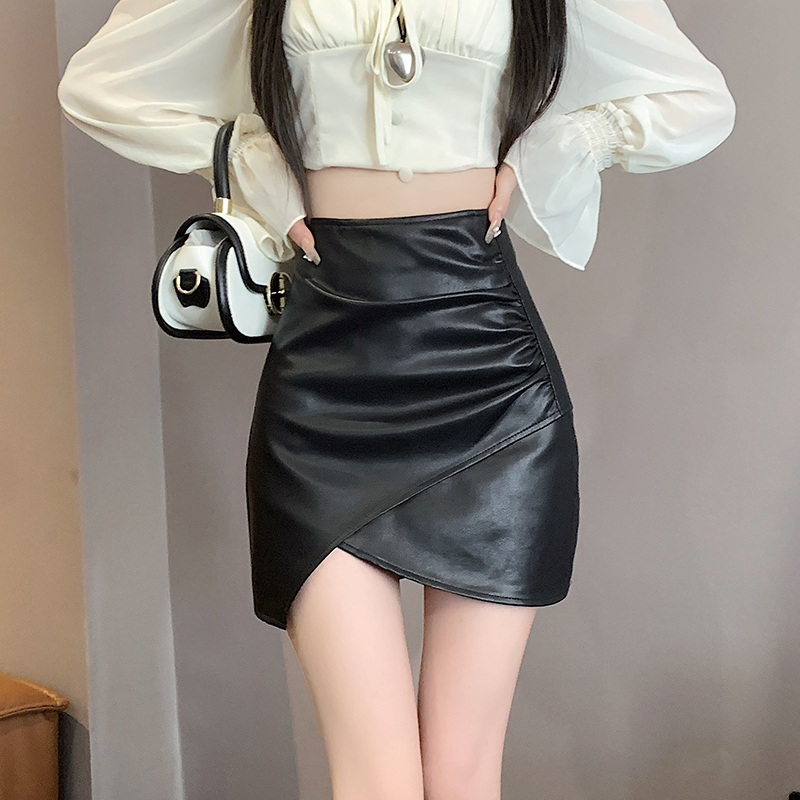 Irregular skirt short skirt for women