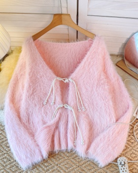 Autumn and winter sweater sweet coat for women