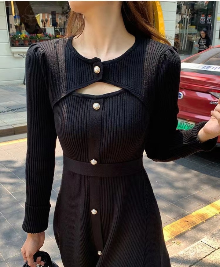 Autumn and winter dress sweater for women