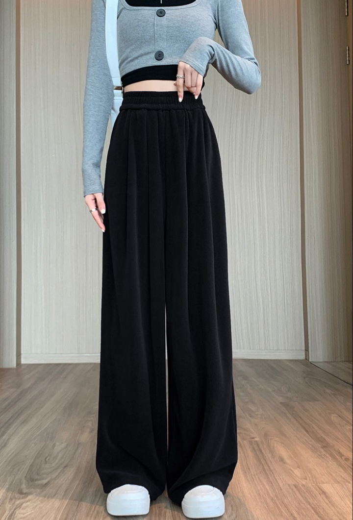 Casual autumn and winter wide leg pants Korean style pants