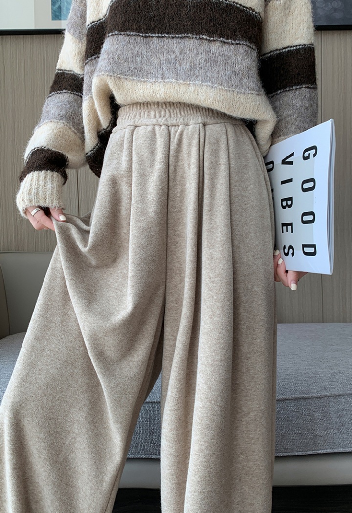 Casual autumn and winter wide leg pants Korean style pants