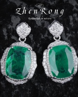 Luxurious light luxury fashion stud earrings for women