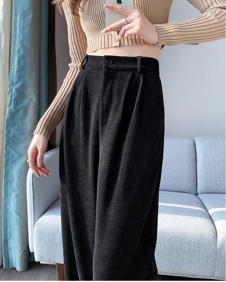 Spring and autumn long pants white pants for women