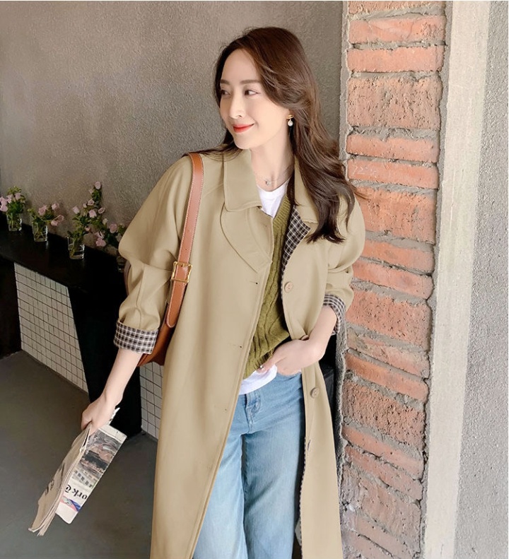 Fashionable overcoat spring and autumn coat for women