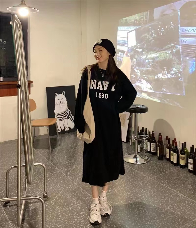 Korean style loose hoodie plus velvet tops