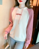 Casual mixed colors hoodie autumn and winter tops