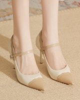 Autumn high-heeled shoes fine-root shoes for women