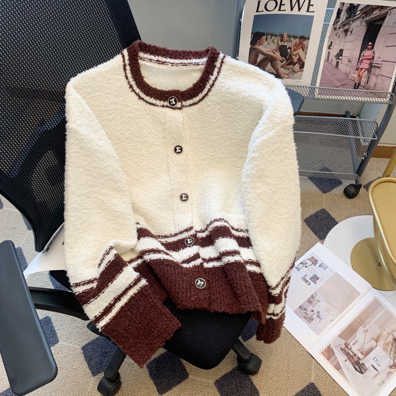 Korean style jacket autumn and winter sweater for women